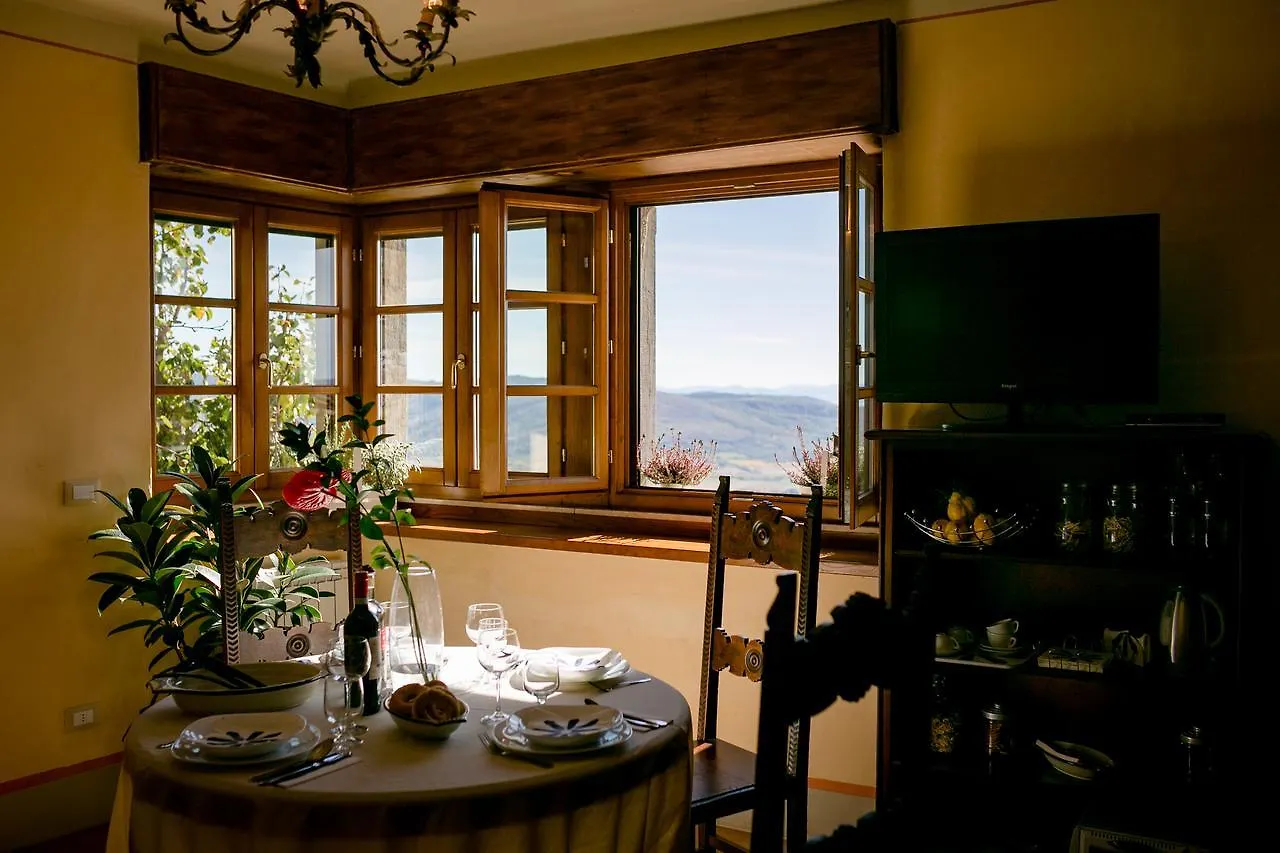 Apartament Panorama Cortona Włochy